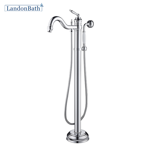 Matt Black Bath Mixer China Manufacturer Traditional Style Bathtub Tap