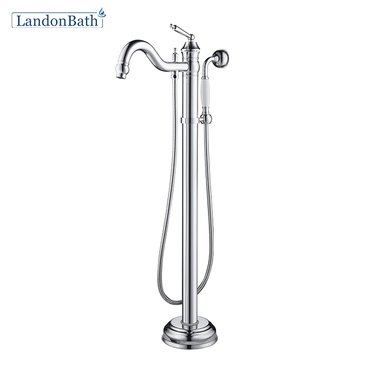 Matt Black Bath Mixer China Manufacturer Traditional Style Bathtub Tap