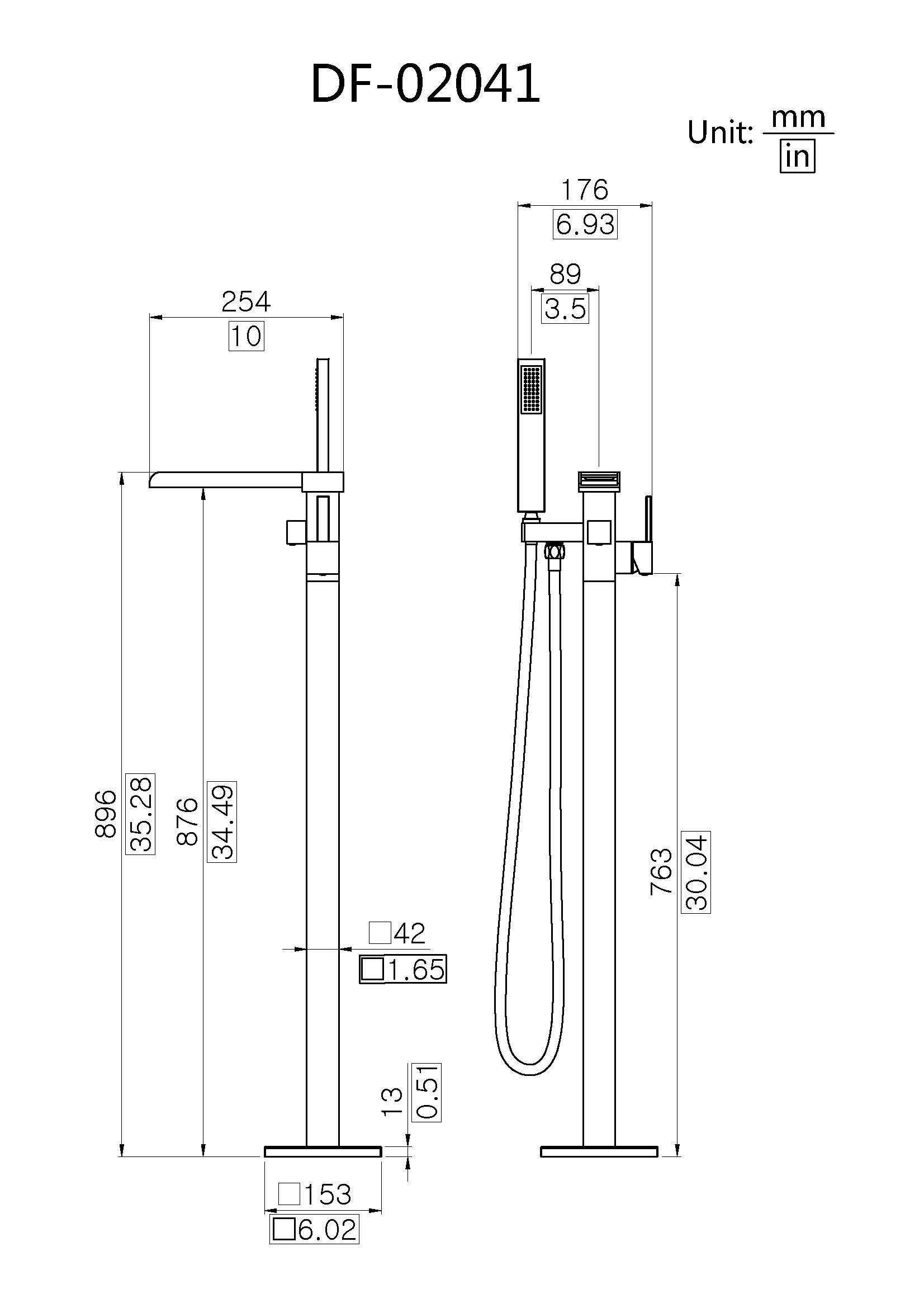 304 Stainless Steel Bathroom Bath