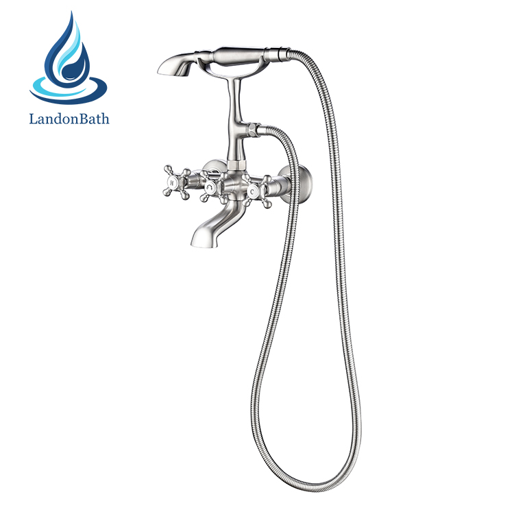 Deck-Mount Bathtub Faucet