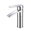 Wide Deck Mounted Watermark Brass Chrome Basin Faucet For Commercial Torneira Para Banheiro