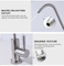 Kitchen Hot And Cold Stainless Steel Water Filter Faucet Tap