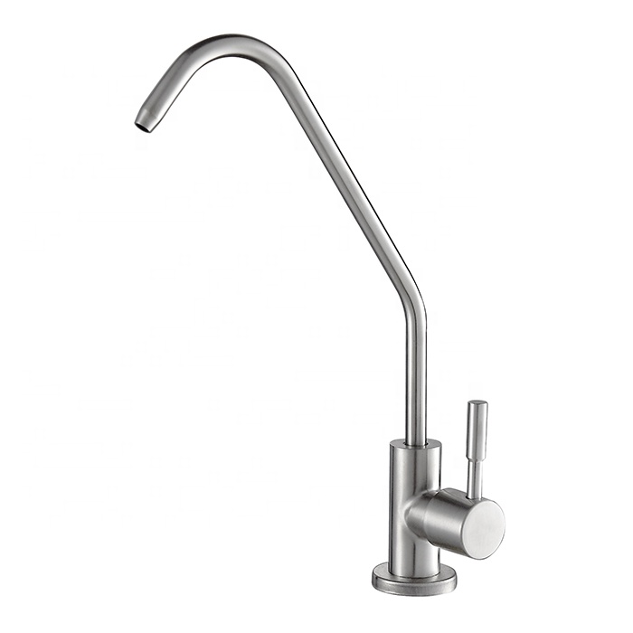 Water Purifier Kitchen Faucet For Filter Faucets Deck Mounted Mixer Brushed Tab Tap Taps Drinking Bubbler Head Sustem Ro