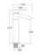 Wholesale High Quality Modern Widespread Deck Mounted Brass cUPC Basin Taps Bathroom Faucet