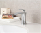 Professional factory taps and mixers wash mixer tap basin faucet curved sanitary on sale
