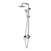 Good Quality Chrome Copper Italian Bath Shower Set Faucet Mixer Manufacturers