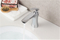 Professional factory taps and mixers wash mixer tap basin faucet curved sanitary on sale