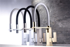 Luxury Gold Pull Down Modern Kitchen Faucet