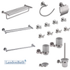 Bright Gold Bathroom Accessories Set Paper Holder Towel Rail 70Series