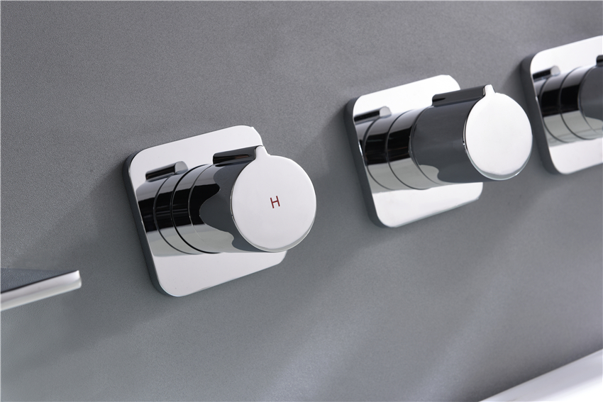 Factorys Price Thermostatic Shower Set Wall-Mount Shower Mixer