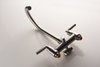 Simple Design High Brass Quality Curved Sanitary Mixer Faucet