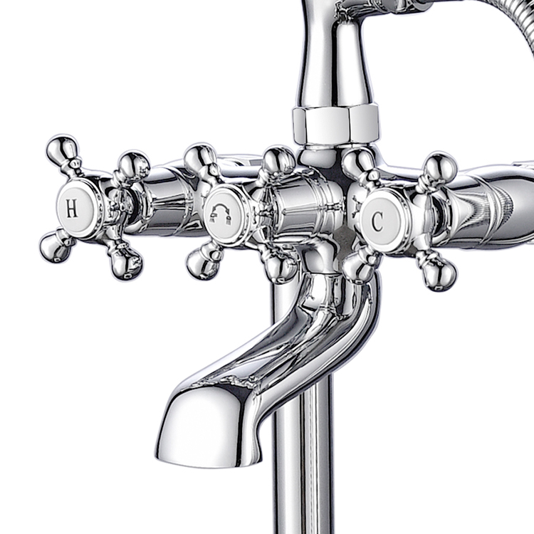New Design Cheap Brass Chrome Bathtub Tap
