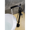 304 Stainless Steel Matte Black Bath Shower Bathroom Faucet