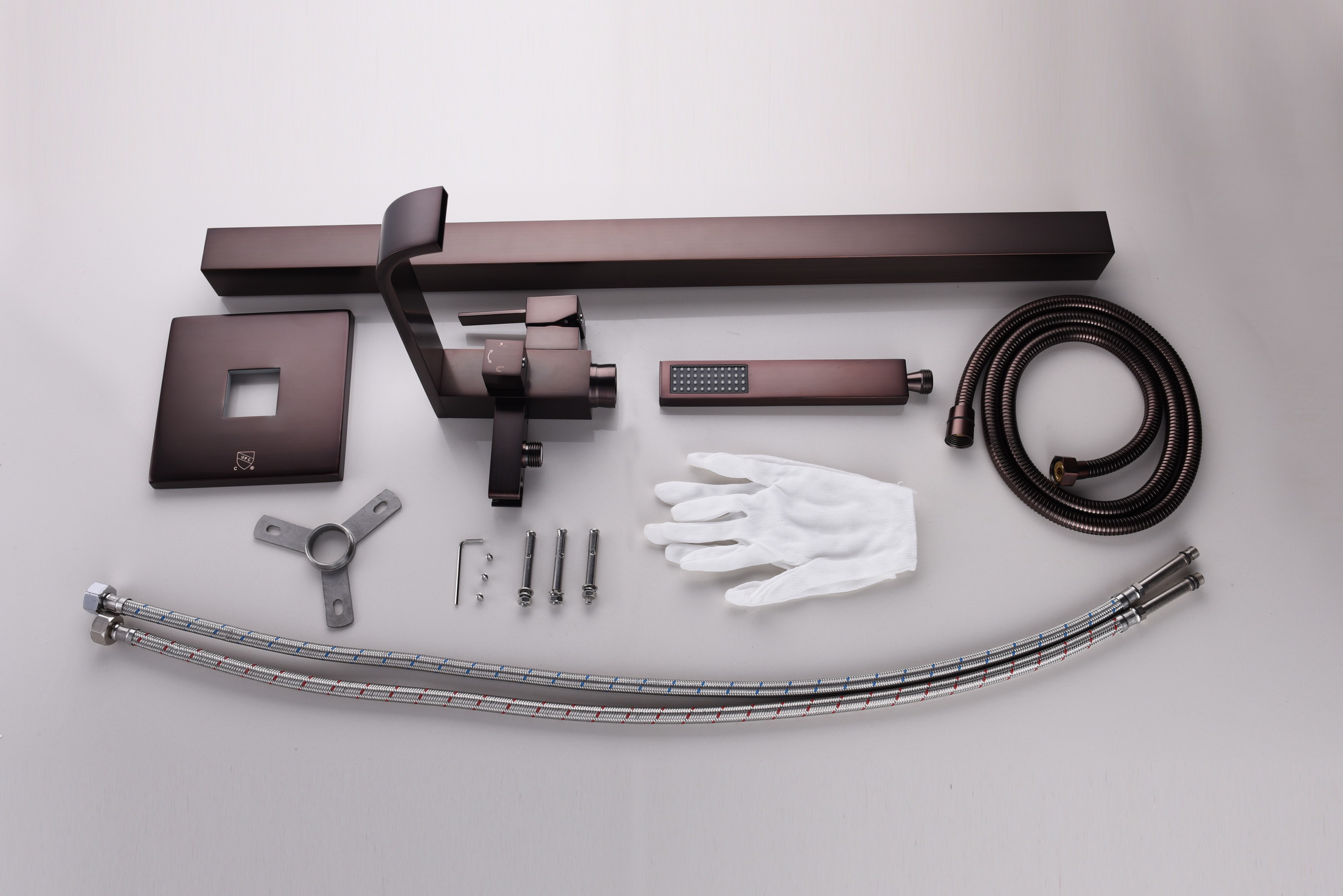 Modern Classical Design Styles Brass Chrome Bathtub Mixer