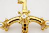 Unique Design Deck-Mount Roman Bathtub Faucet Latest Brass Bathroom Faucet