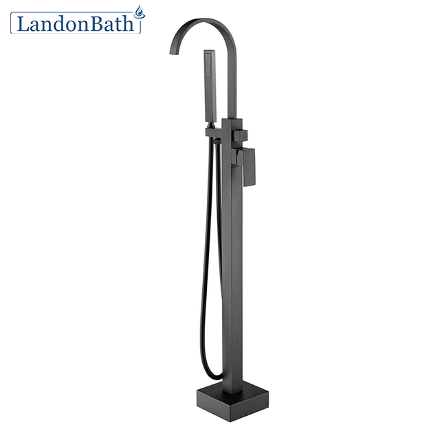 Modern Design Styles Single Hole Hot and Cold Water Exchange Faucet
