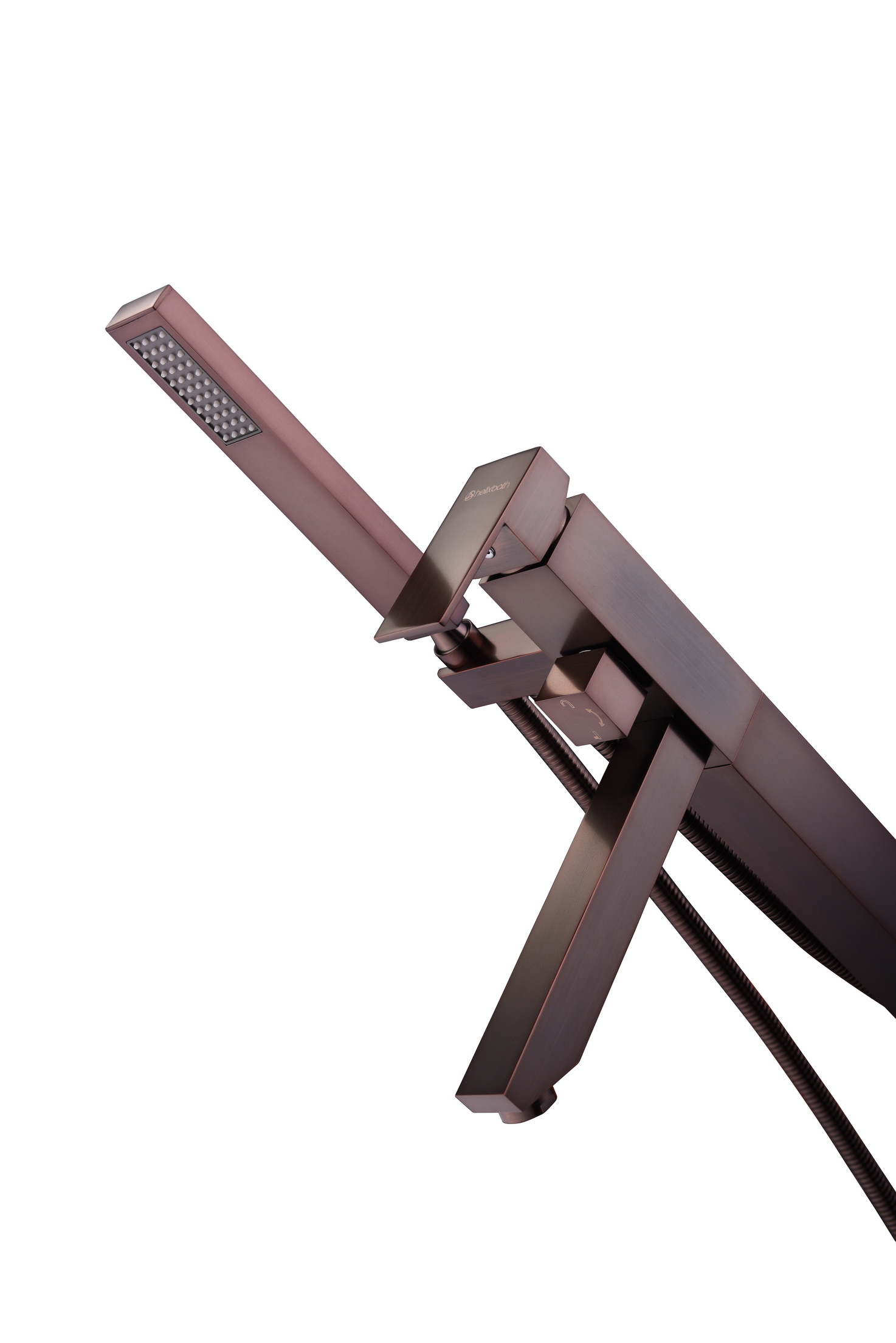 304 Stainless Steel Hot and Cold Water Exchange Freestanding Faucet