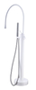 Water Droplet Design Freestanding Bathtub Faucet 1501002