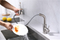 304 Stainless Steel Pull Out Kitchen Faucet