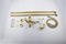 Sanitary Ware Freestanding Bathtub Brass Faucet Plated Gold
