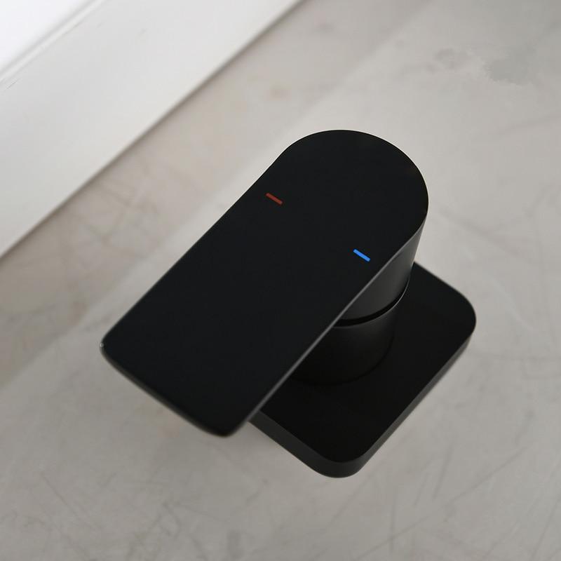 Quality Assurance Faucets Widespread Black Basin Faucet with Factory Direct Price