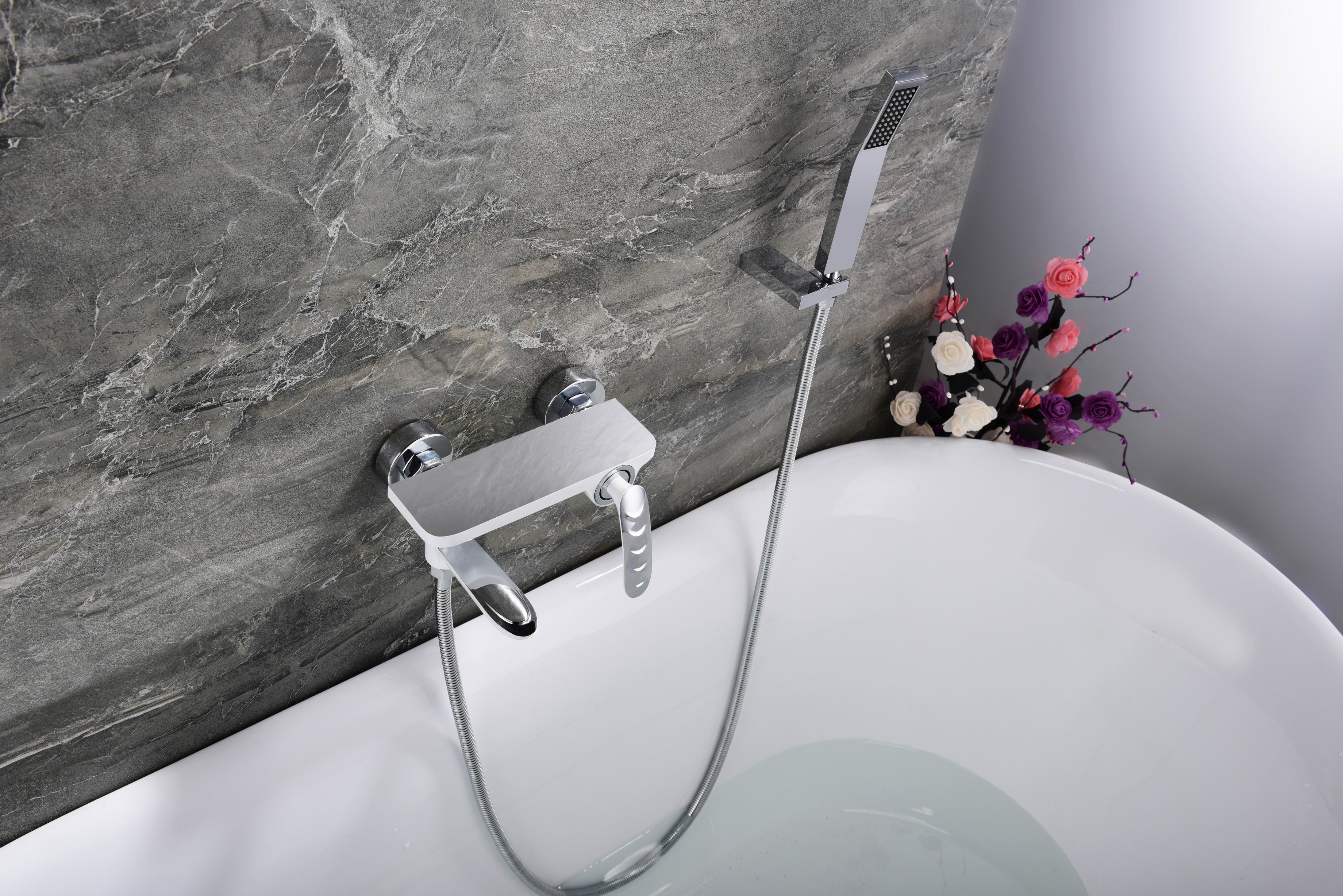 Hot Sale Special Complete Bath Brass Chrome Shower Faucet Set Robin Douche