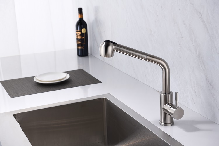 New design pull down kichen sink mixer tap faucet pull out miscelatore cucina, faucet cold and hot water for kitchen sink
