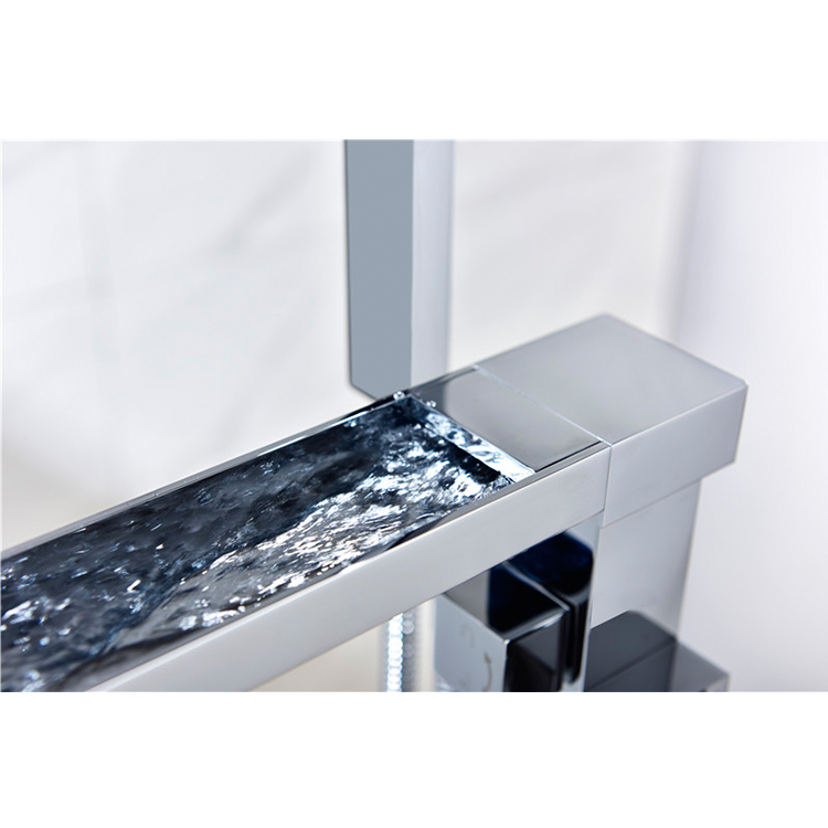 Tub And Shower Faucets With Hand Waterfall Bathtub Faucet Manufacturers Brass Bath Mixer For Hot Handle Bathroom Cold Water