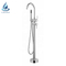 Copper body hot cold water mixer tap shower faucets for bathtub freestanding brass faucet