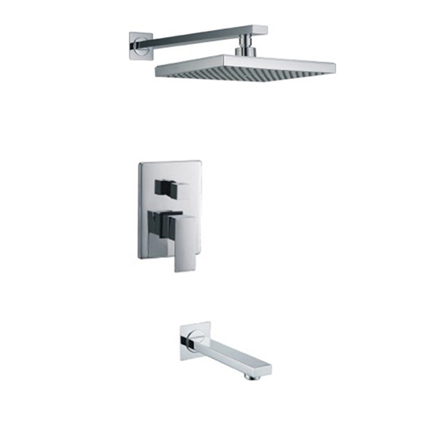 Pressure Balance Valve Bathtub Shower Trim Mixer In Wall With Diverter Pressurebalanced Bathtub Faucet