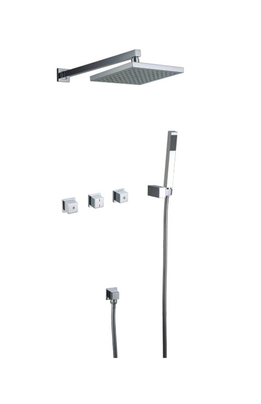 Wall Mounted Shower Set Column Bath Mixer Faucet DF-07111