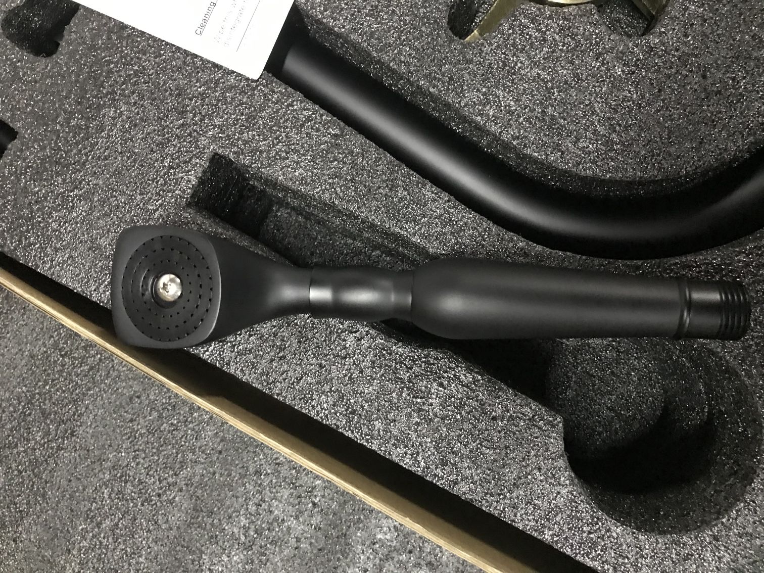 Brass Chrome Sanitary Thermostatic Floor-Mount Bathtub Faucet