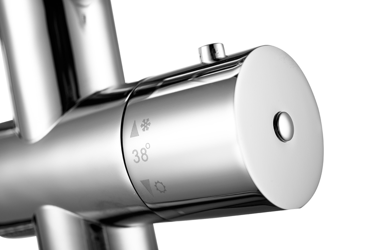 New Collection Zinc Alloy Pull-Out Handle Bathroom Shower Set