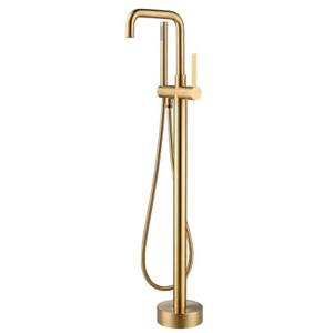 Simple Design Brass Freestanding Tub Filler Faucet DF-02034-2