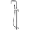 Factory Direct Brass Floor-Mount Bathtub Faucet DF-02043-2B